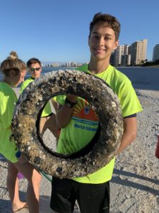 Beach Cleanup at South Beach @ Marco Island South Beach